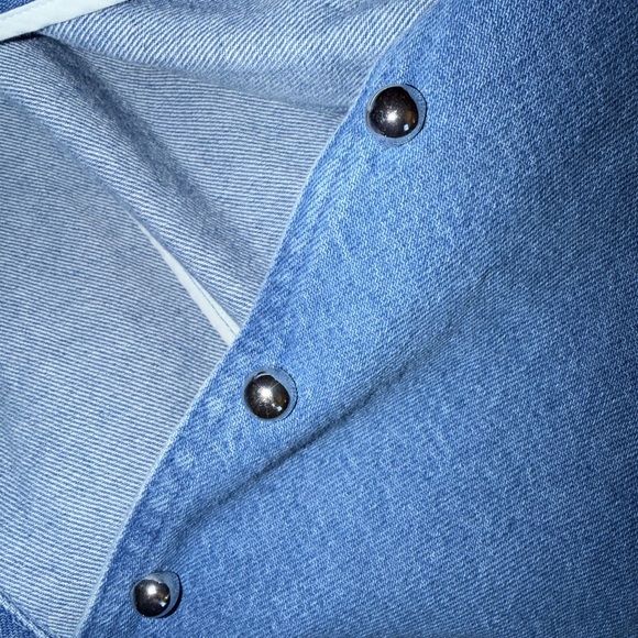 Freda Salvador/Derek Lam 10 Crosby collab studded denim trench coat - Picture 7 of 13